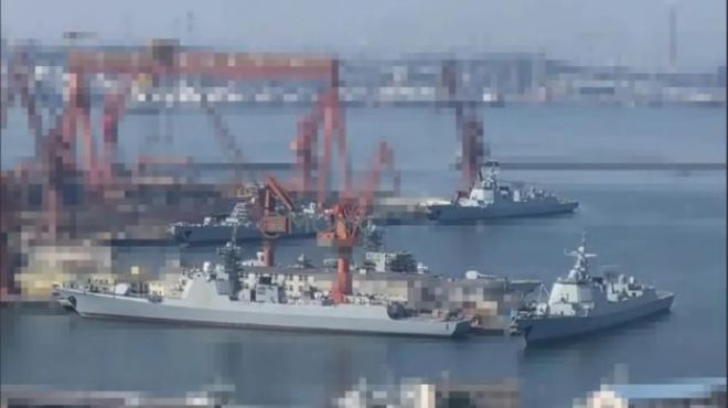 ax版正式亮相中国海军下一代驱逐舰何时亮相？K8凯发央视首次公开！052D型Pro M(图5)